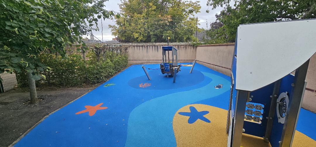 Aire de jeux réalisée par SECUR & SOL
